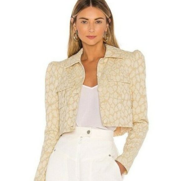 Lovers + Friends Jackets & Blazers - Lovers + Friends Jerry Jacket Neutral Leopard.  SZ S